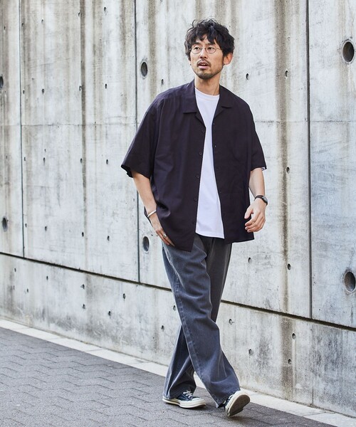 「FREAK'S STORE」 半袖Tシャツ LARGE ホワイト メンズ