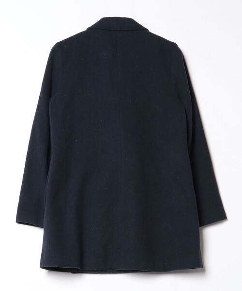 「URBAN RESEARCH」 チェスターコート ONE SIZE ネイビー レディース_画像2