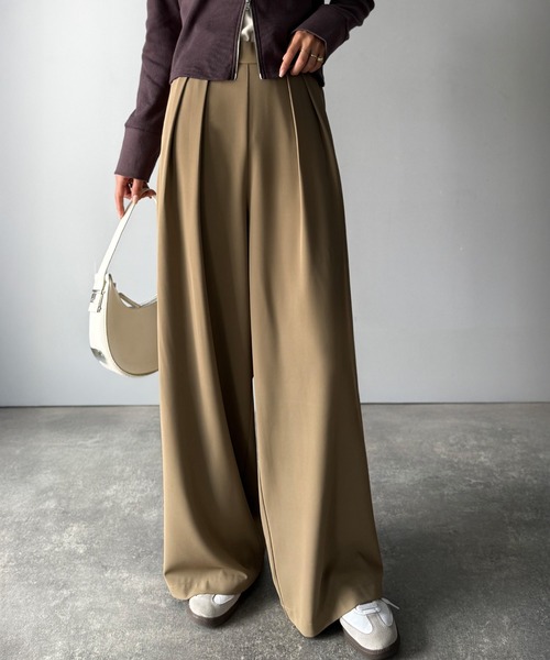 classicalelf（クラシカルエルフ） スラックス パンツ リラックス感と