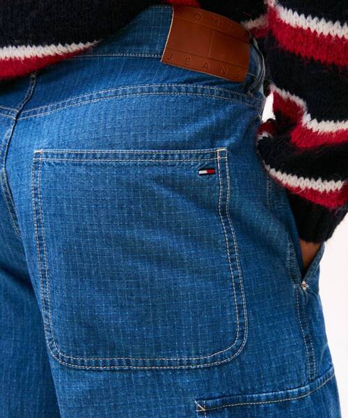 TOMMY JEANS（トミー・ジーンズ） ワイドパンツ ジーンズ リラックス