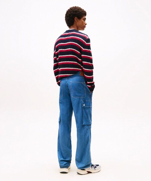TOMMY JEANS（トミー・ジーンズ） ワイドパンツ ジーンズ リラックス