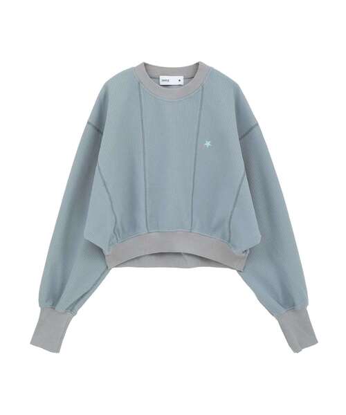 CONVERSE TOKYO tシャツ DOLMAN SLEEVE WAFFLE PULLOVER レディース