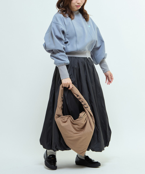 CONVERSE TOKYO tシャツ DOLMAN SLEEVE WAFFLE PULLOVER レディース
