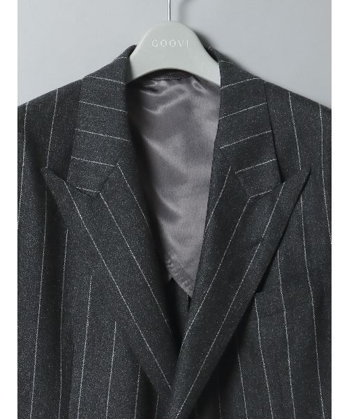 ジャケット テーラードジャケット GOOVI ダブルブレストジャケット
