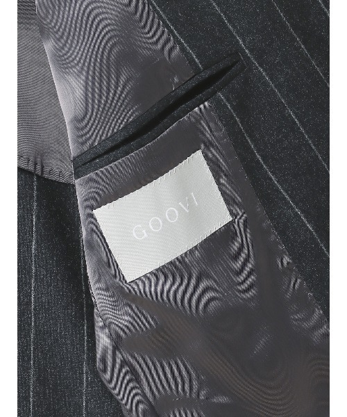 ジャケット テーラードジャケット GOOVI ダブルブレストジャケット