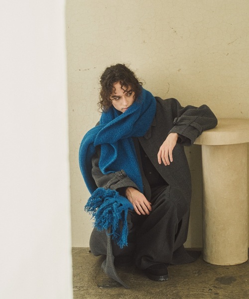 cii マフラー wool mix volume muffler / ウールミックスボリューム
