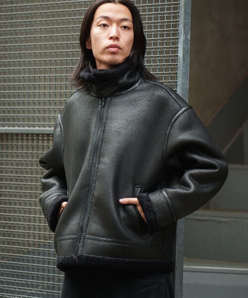 FREAKS STORE ショートブルゾン FREAK'S STORE（フリークスストア） ブルゾン SMALL ブラック メンズ