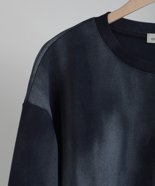 「aimoha」 スウェットカットソー X-LARGE ホワイト メンズ_画像8