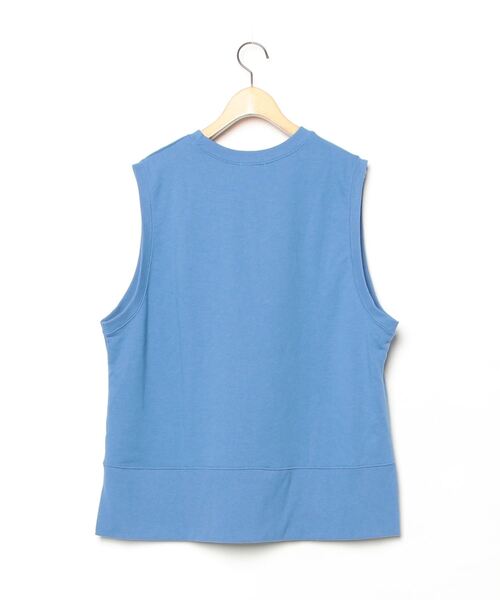「LEPSIM」 スウェットカットソー FREE ブルー レディース_画像2