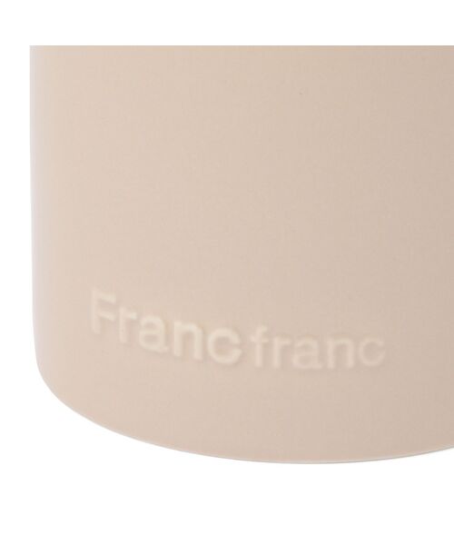 Francfranc（フランフラン） キッチン ロゴ キャニスター アイボリー