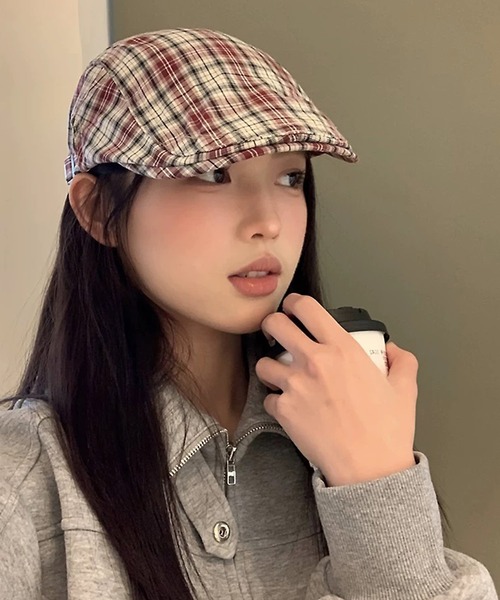 shopnikoniko（ショップにこにこ） 帽子 ベレー帽 ハンチング帽
