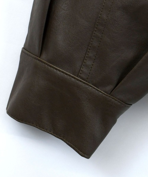 「Starting Over」 ブルゾン X-LARGE ブラウン メンズ_画像8