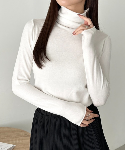 CLEA tシャツ タートルネックトップス レディース : ZOZOTOWN Yahoo!店