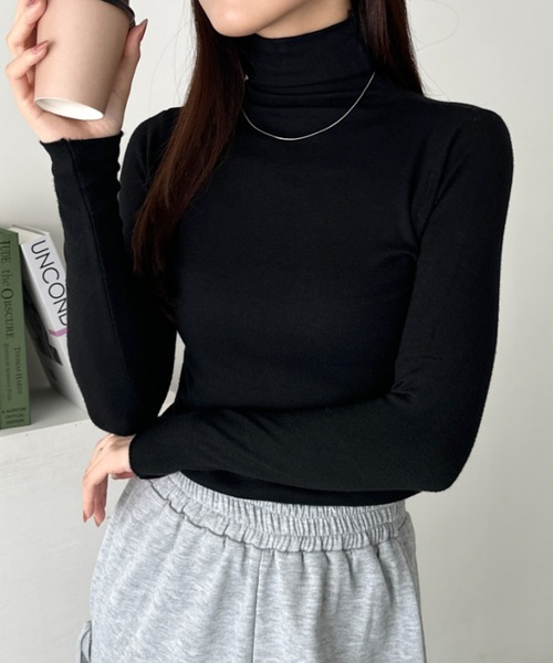 CLEA tシャツ タートルネックトップス レディース : ZOZOTOWN Yahoo!店