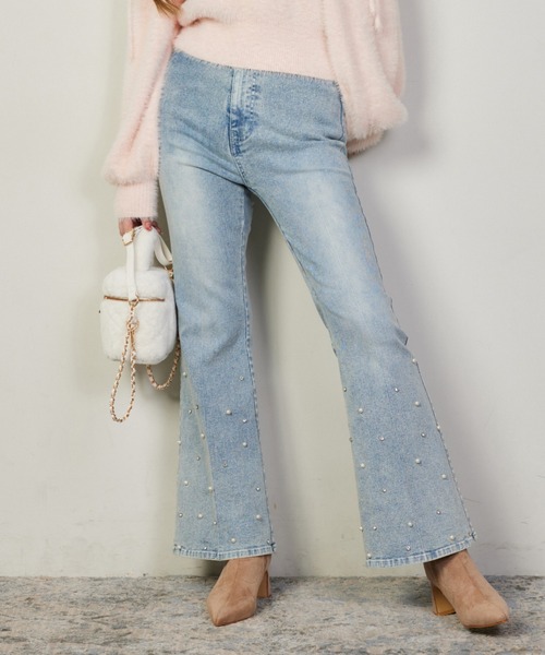 one after another NICE CLAUP ジーンズ デニム デニムパンツ 「S/M