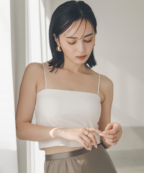 anuans（アニュアンス） キャミソール カップインキャミソールベア