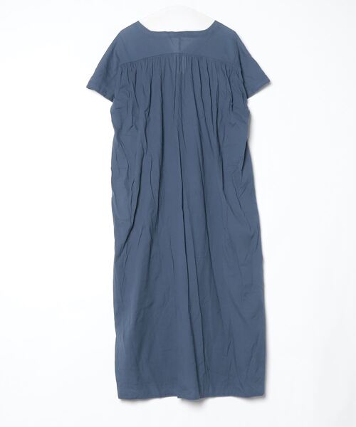 「MAISON N.H PARIS」 半袖ワンピース - ブルー レディース_画像2