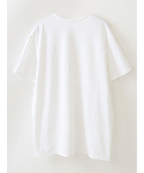 「HER.」 半袖Tシャツ フリー ホワイト レディース_画像6