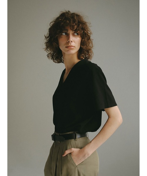 「HER.」 半袖Tシャツ フリー ホワイト レディース_画像8