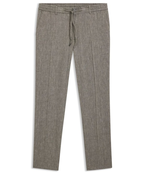 BOSS（HUGO BOSS） スラックス レギュラーフィットパンツ リネン