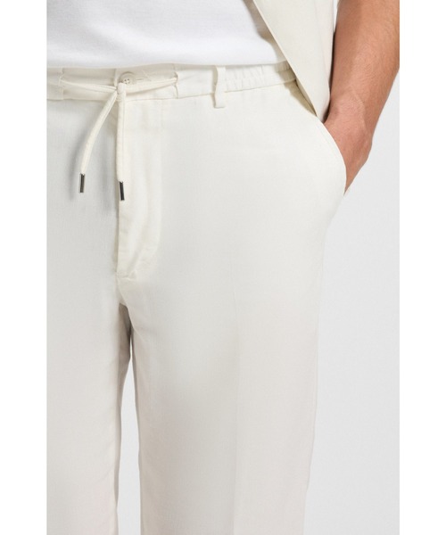 BOSS（HUGO BOSS） スラックス レギュラーフィットパンツ リネン