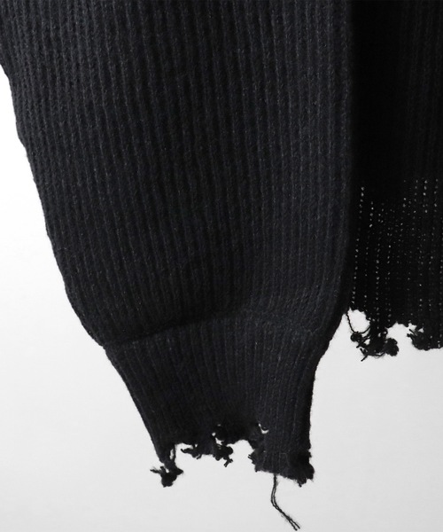 「Confirm」 ニットカーディガン L オレンジ メンズ_画像2