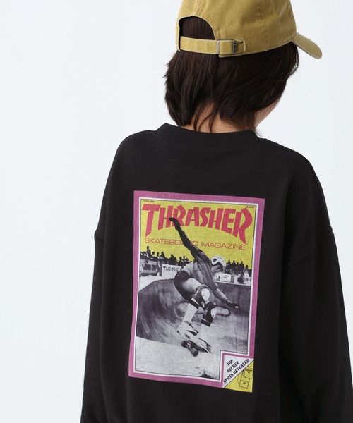 THRASHER（スラッシャー） トレーナー 「」別注ポスタープリント