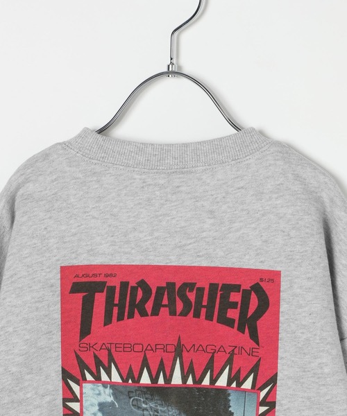 THRASHER（スラッシャー） トレーナー 「」別注ポスタープリント