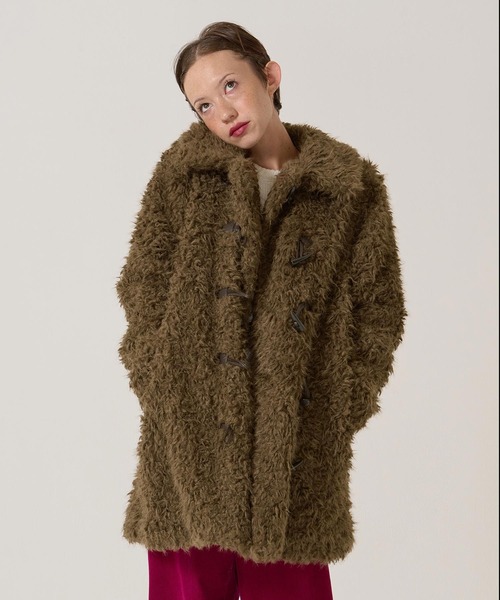 TINA：JOJUN（ティーナジョジュン） ダッフルコート コート フェイク