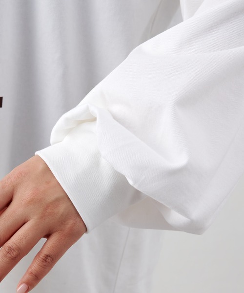 「THE PAUSE」 長袖カットソー FREE オフホワイト レディース_画像6