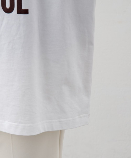 「THE PAUSE」 長袖カットソー FREE オフホワイト レディース_画像7