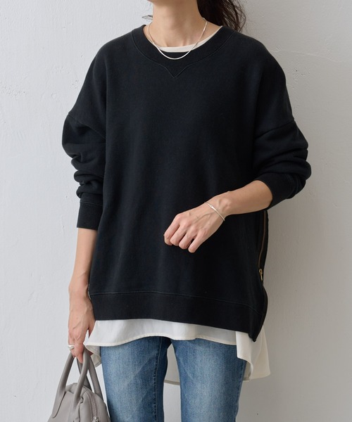 BEARDSLEY（ビアズリー） スウェットカットソー FREE ブラック