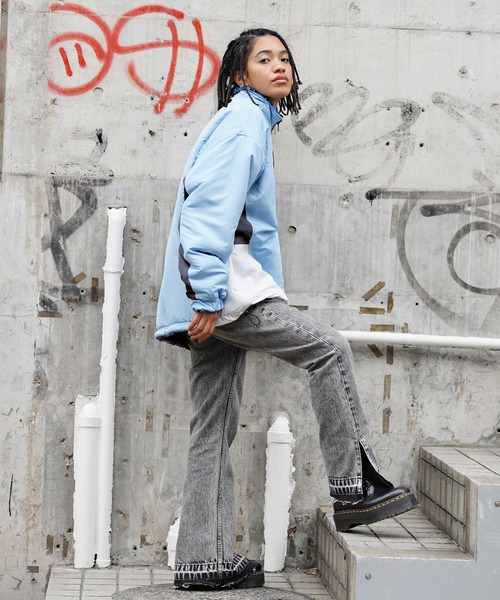 X-girl（エックスガール） ブルゾン M ブラック レディース : ZOZOTOWN