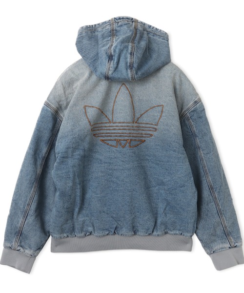adidas（アディダス） コート ジャケット adidas DENIM PADDED JACKET