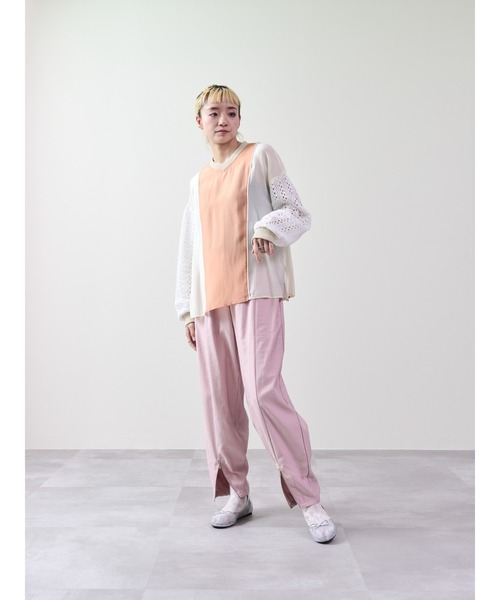 「DOLLUPOOPS」 長袖カットソー 38 チャコールグレー レディース_画像2