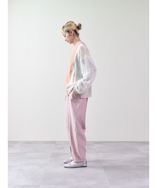 「DOLLUPOOPS」 長袖カットソー 38 チャコールグレー レディース_画像3