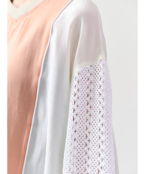 「DOLLUPOOPS」 長袖カットソー 38 チャコールグレー レディース_画像7