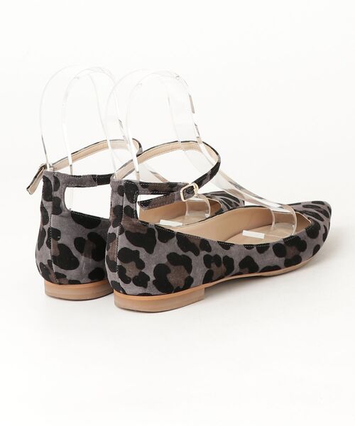 「Dhyana」 フラットパンプス 38 グレー レディース_画像2