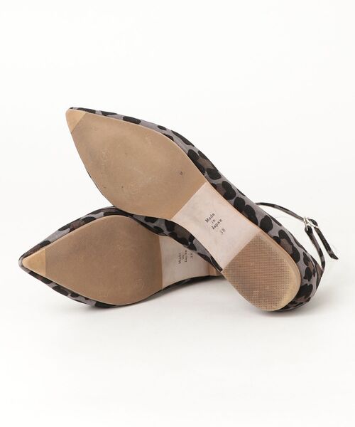 「Dhyana」 フラットパンプス 38 グレー レディース_画像3