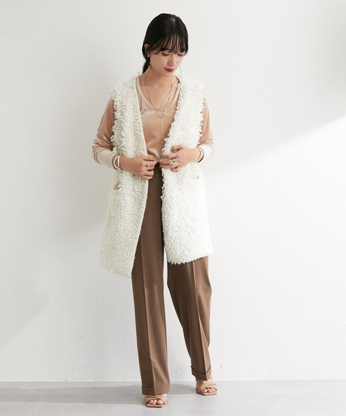 「SHENERY」 長袖カットソー FREE グリーン レディース_画像4