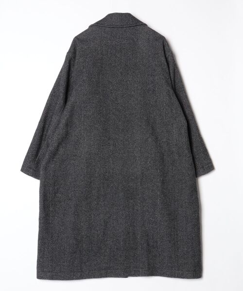 Freak's Store グレー ツイード チェスターコート M FREAK'S STORE