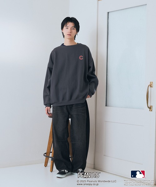 PEANUTS スマホショルダー トレーナー スウェット 裏起毛 「PEANUTS