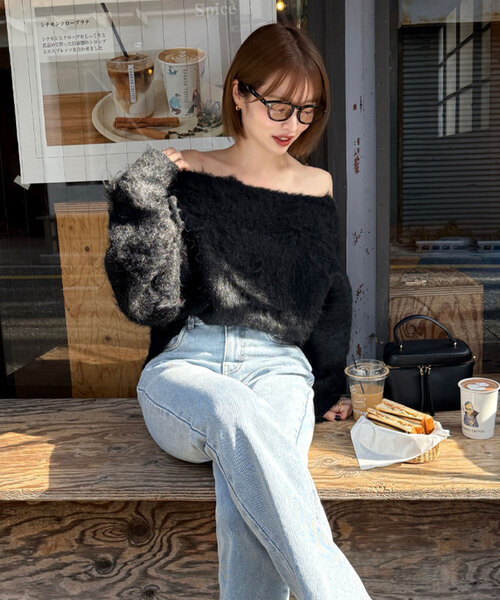 KOBE LETTUCE（神戸レタス） ニット セーター 「 yuri.さんコラボ