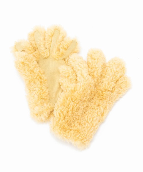「CONTROL FREAK」 手袋 FREE イエロー レディース_画像7