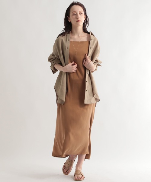 BABYLONE（バビロン） 長袖シャツ フリー ベージュ レディース 