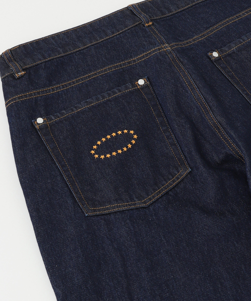 AFB（エーエフビー） ジーンズ SUPER BAGGY STUDDED PANTS メンズ