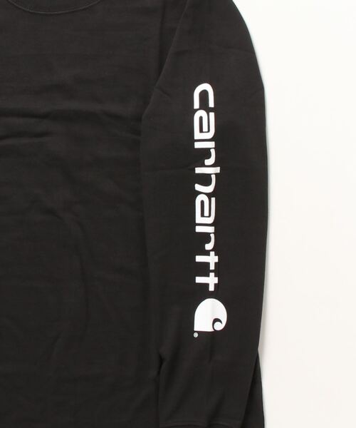 「Carhartt」 長袖Tシャツ X-LARGE ブラック メンズ_画像2