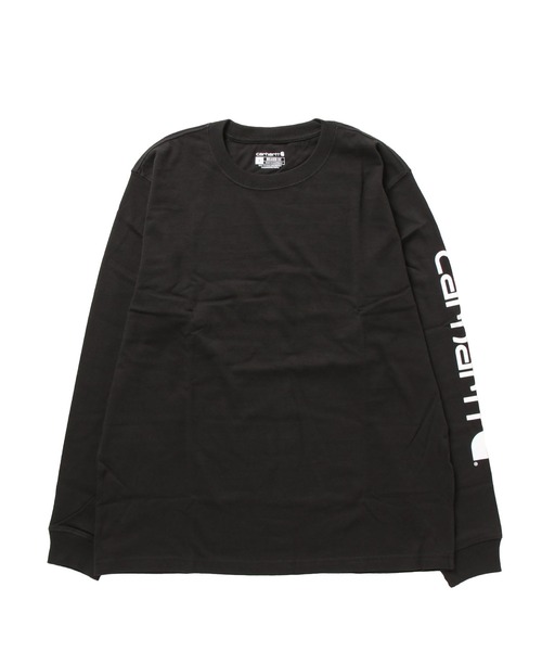 「Carhartt」 長袖Tシャツ X-LARGE ブラック メンズ_画像3