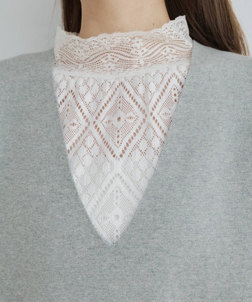 「PUAL CE CIN」 ニットベスト FREE ブラック レディース_画像8