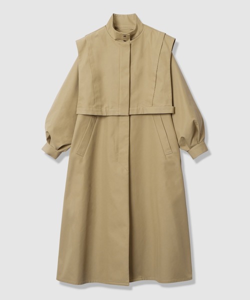 allureville（アルアバイル） ステンカラーコート コート 4WAYスタンド